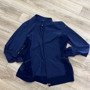 Cherokee Scrub Jacket Navy